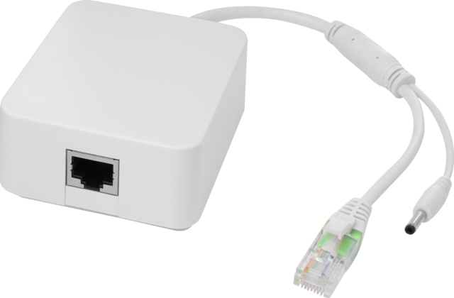 PoE Splitter 5 V DC / 1 A front view