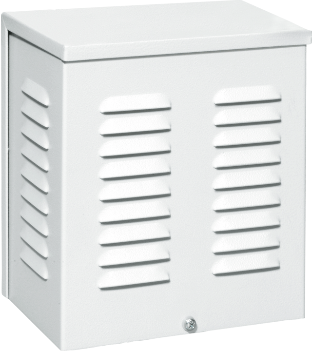 Compact alarm system, siren front view right