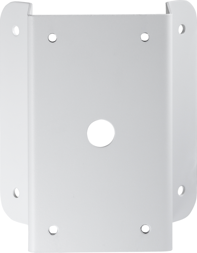 Eckenhalter für Speeddome Rechte Vorderansicht