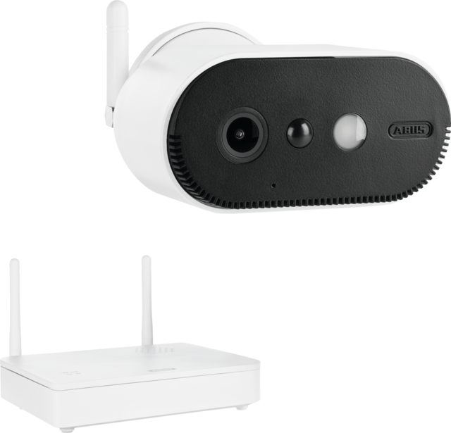 Videocamera a batteria ABUS Pro con stazione base