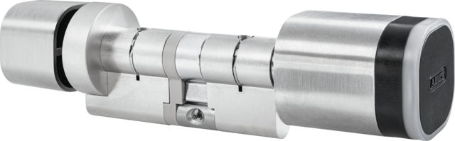 TECTIQ Doppelknaufzylinder Leser außen Panik T90