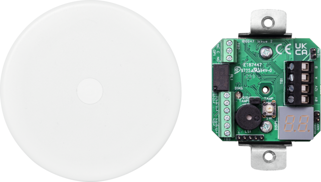 Secoris BUS-I/O-Modul Vorderansicht