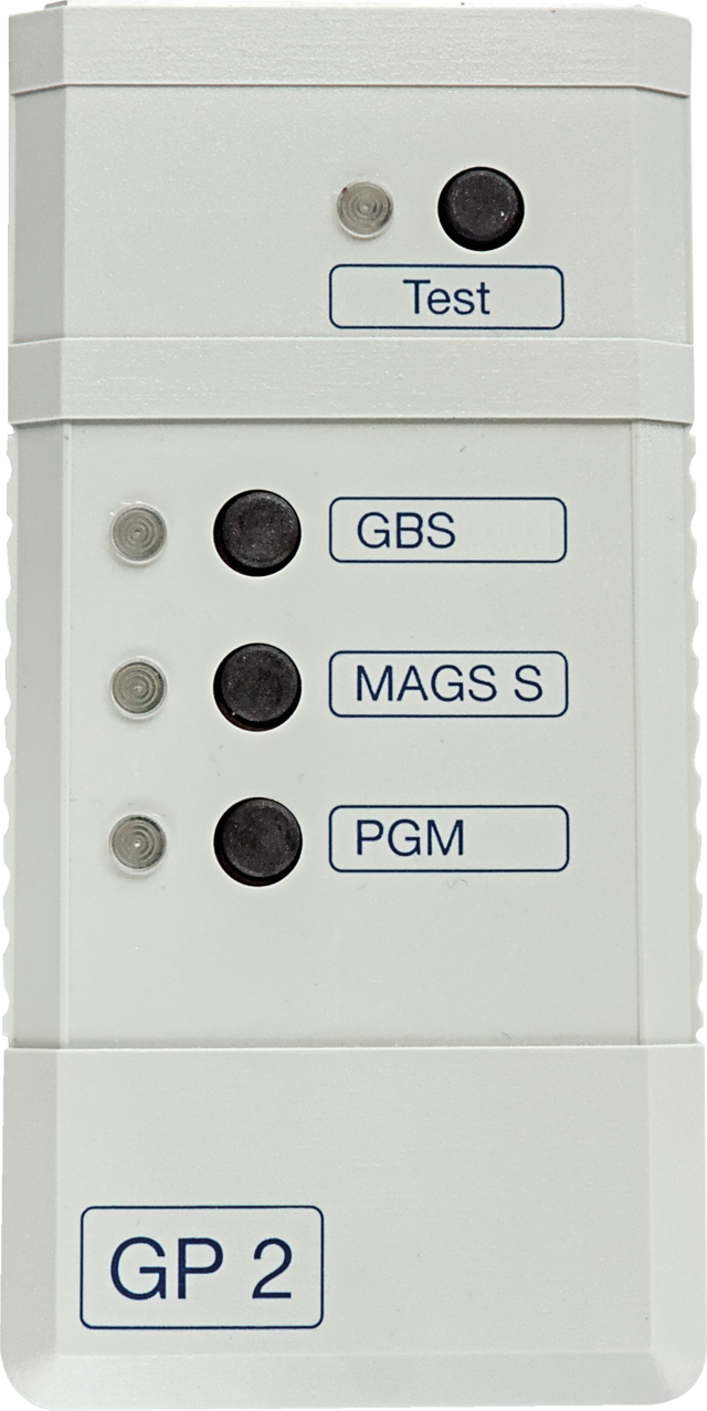 Prüfgerät für aktiven Glasbruchmelder