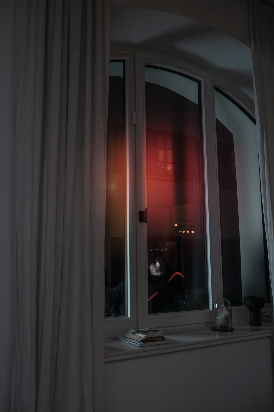 Détecteur d'ouverture radio Comfion anthracite