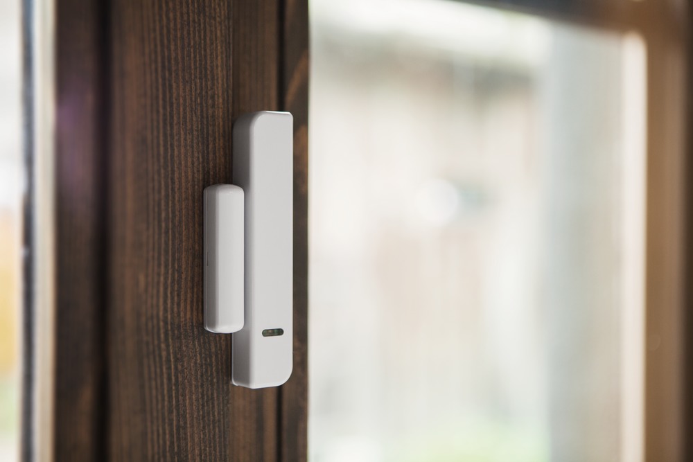 Secoris Funk-Öffnungsmelder Slim (weiß)