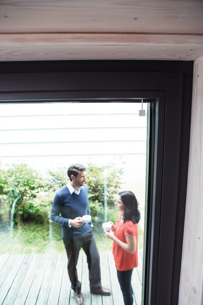 Potenzialfreier Glasbruchmelder (weiß)