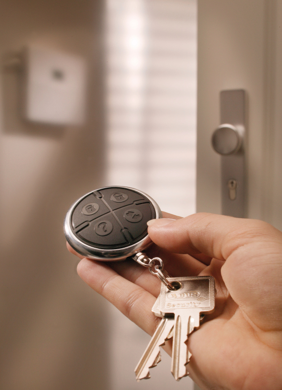 Secvest 2WAY Wireless Remote Control Example of application