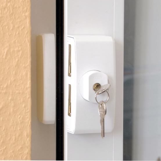 Protection de fenêtre sans fil FTS 96 E, blanc - AL0125 Exemple d'utilisation