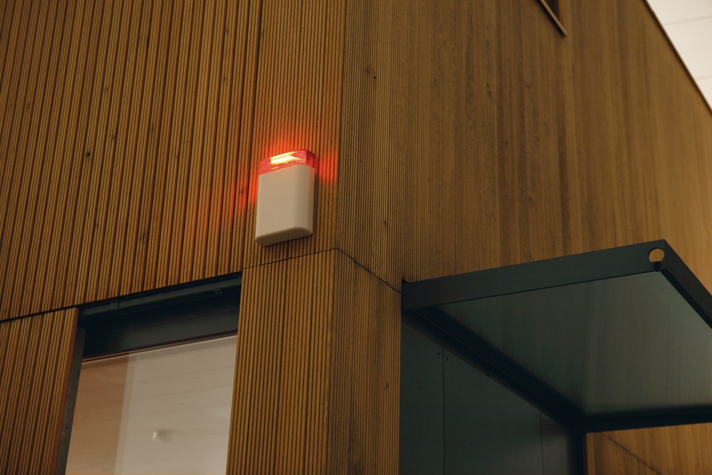 Secvest Wireless Outdoor Sounder Example of application