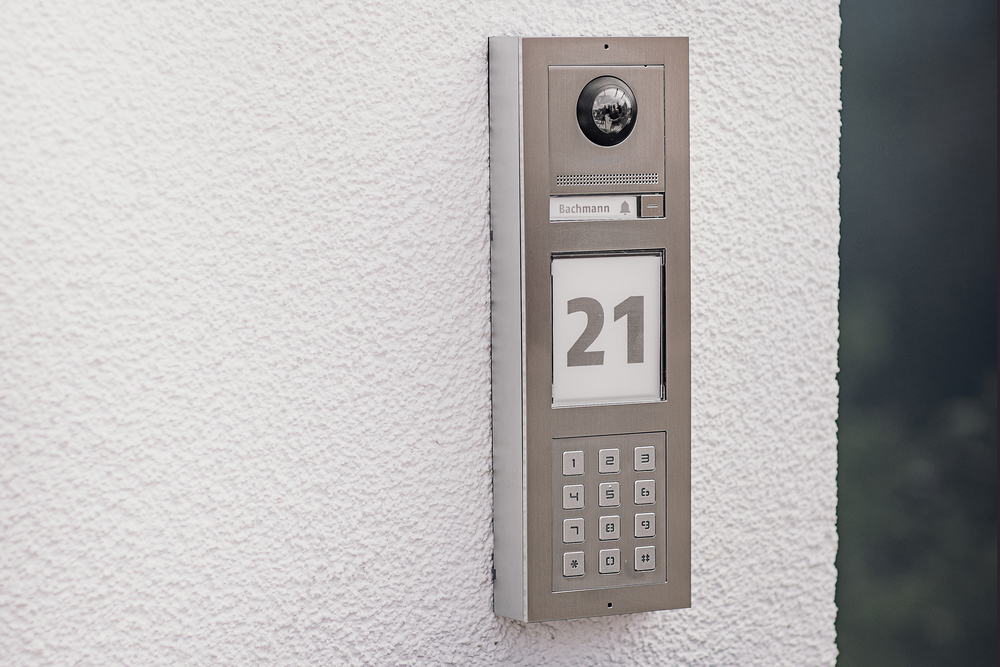 Keypad module for door intercom (stainless steel)