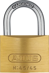 Vorhangschloss Messing 45/45 vs. Lock-Tag