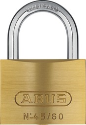 Vorhangschloss Messing 45/60 vs. Lock-Tag