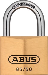 Vorhangschloss Messing 85/50 vs. Lock-Tag