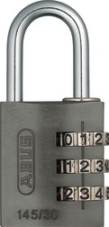 Zahlenschloss 145/30 titanium Lock-Tag