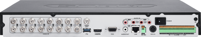 16-channel analogue HD video recorder
