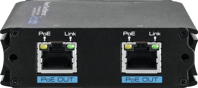 2-poorts PoE-repeater