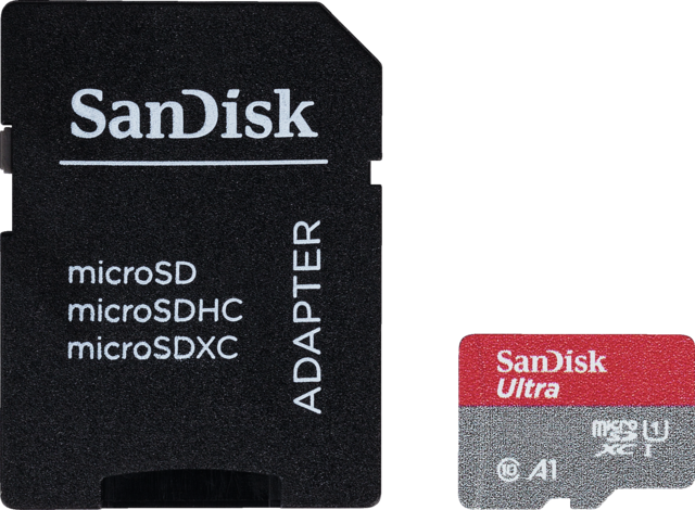 MicroSD card, 64 GB