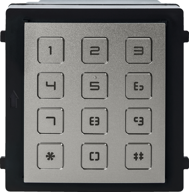 Keypad module for door intercom