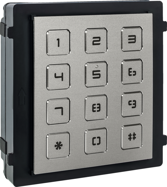 Keypad module for door intercom