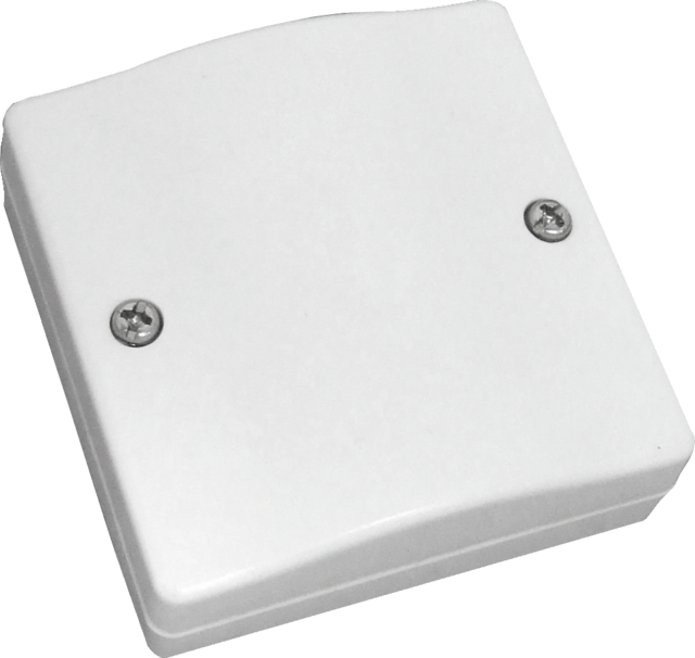 Screw Terminal Distributor Flush Mount, 12-pins (white)