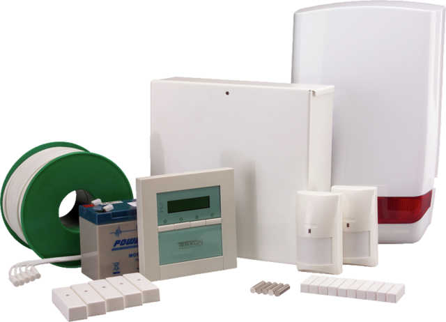 Professional Alarm System Package vue frontale