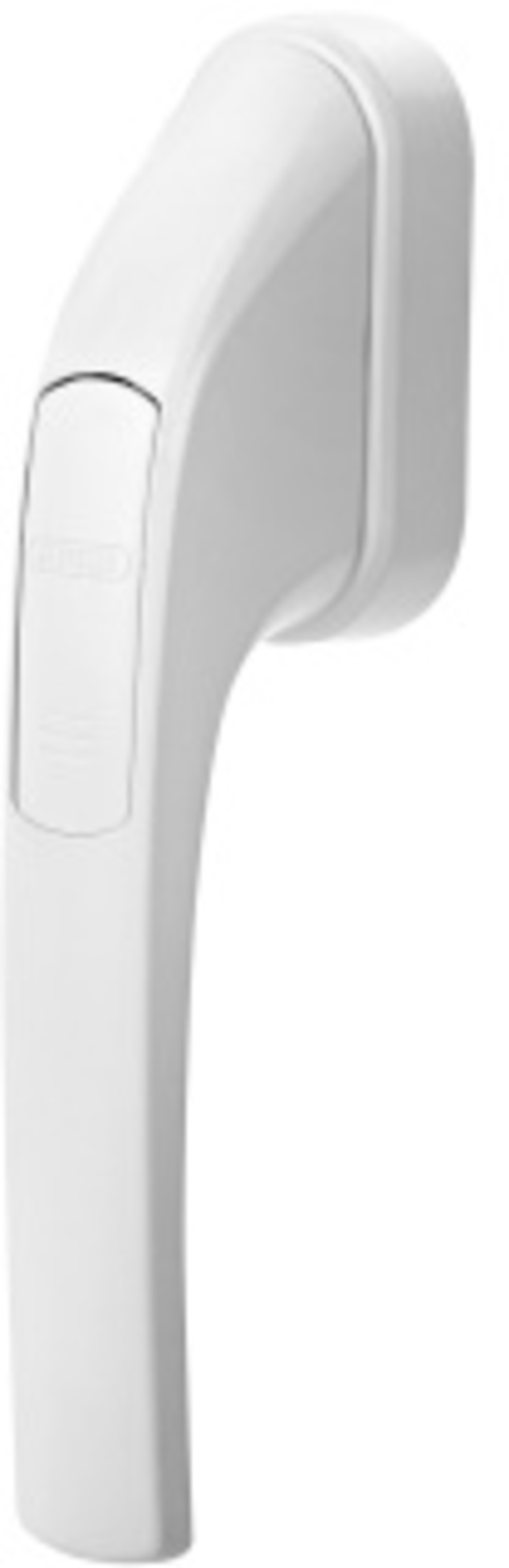 Secvest 2WAY FG 350 E wireless window handle, white front view left