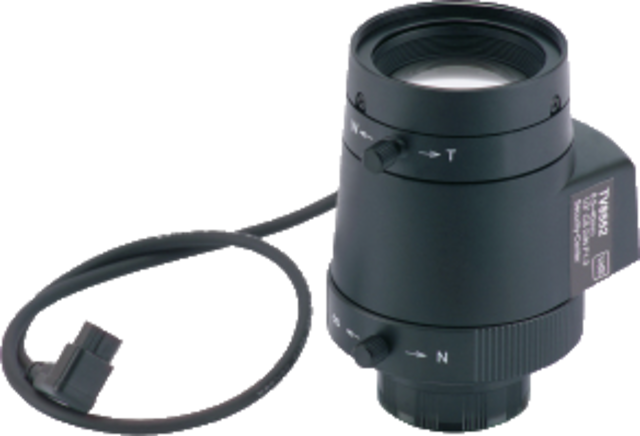 1/3" IR Vario Lens 8.5-40 mm DC Aperture front view