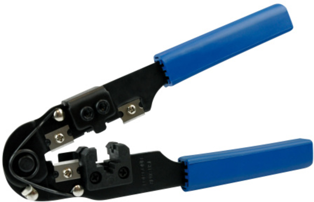 IP crimping tool left view