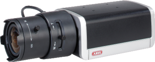 Caméra standard 480 TVL 12 V c.c. vue de gauche