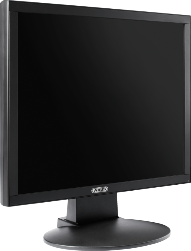 19" LED monitor front view right