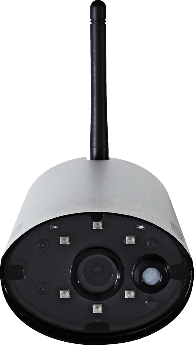 WLAN outdoor camera & app front view
