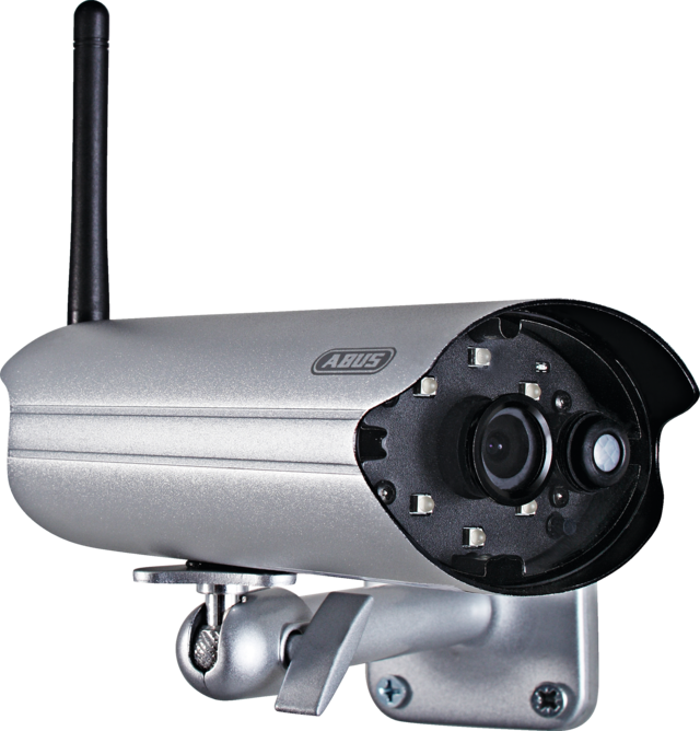 WLAN outdoor camera & app front view right