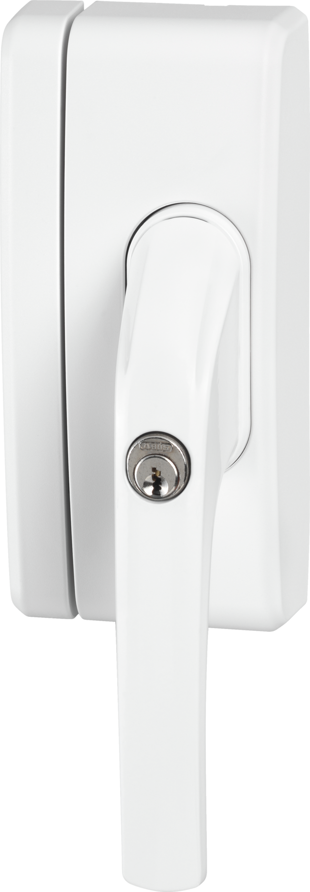 Secvest wireless window handle lock FO 400 E - AL0089 (white) front view left