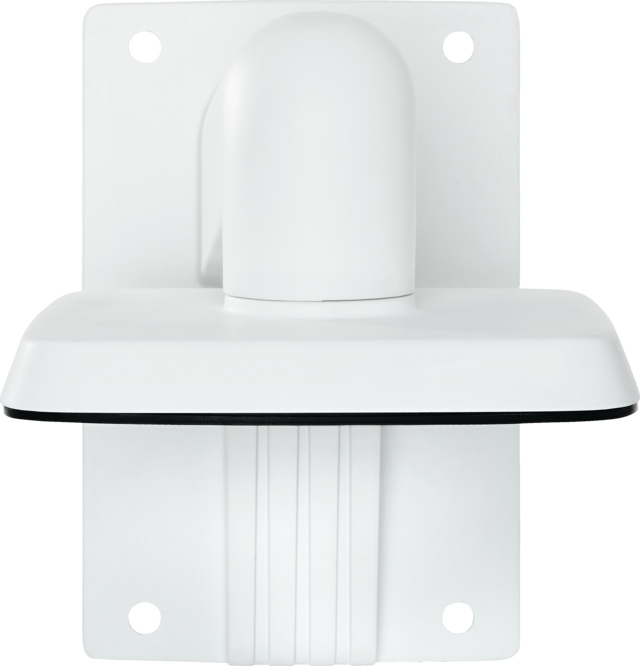 Wall mount bracket for IP dome camera front view