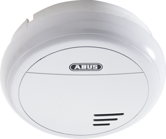 ABUS Smoke Detector, Alkaline, set of 3 front view
