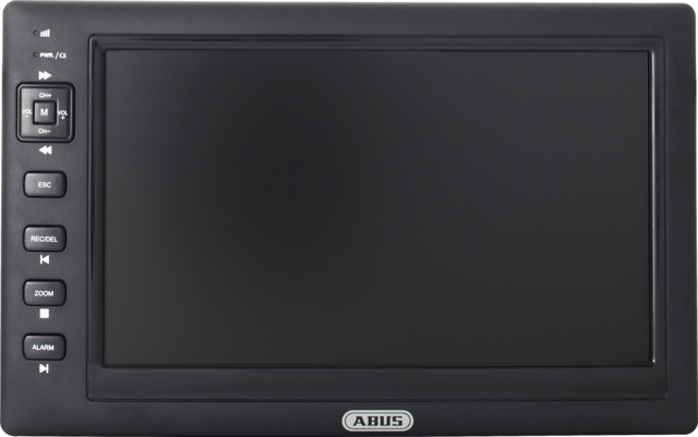 ABUS 7‘‘ Heim-Videoüberwachungsset – Komplettset mit Kamera, Monitor und Zubehör (TVAC14000)