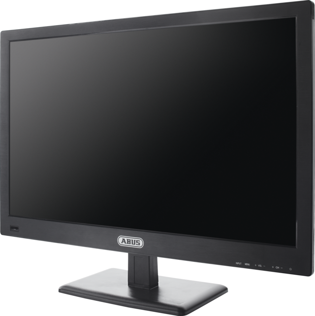 24" Full HD LED Monitor front view left