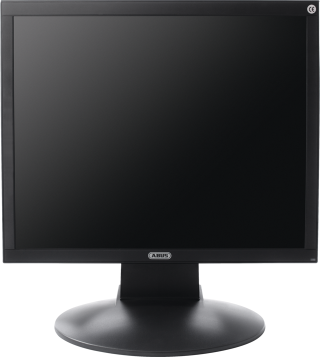 17" LED Monitor front view