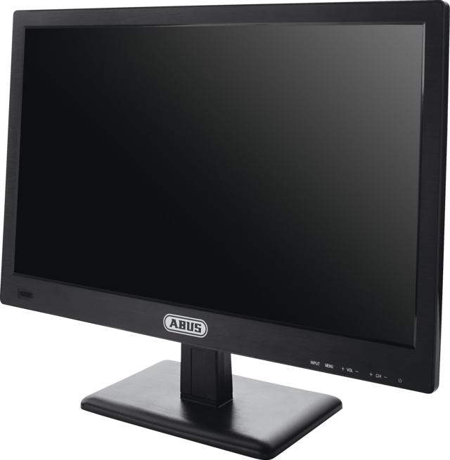 19.5" HD+ LED Monitor front view left