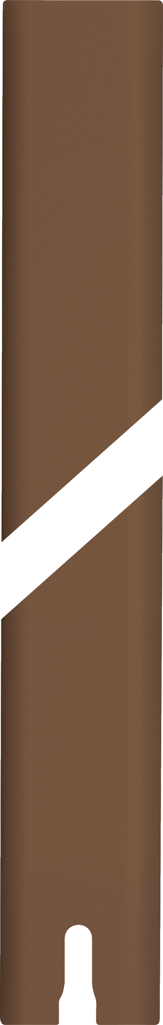 Dæksel set FOS 550 - 150/150 cm (brun)