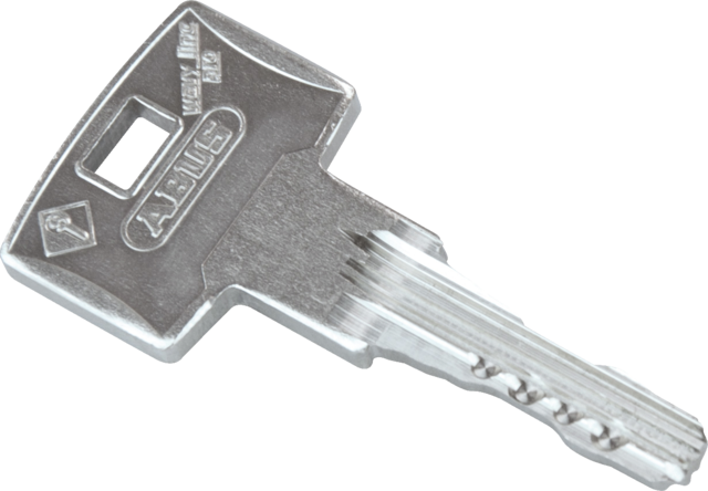 Replacement key front view