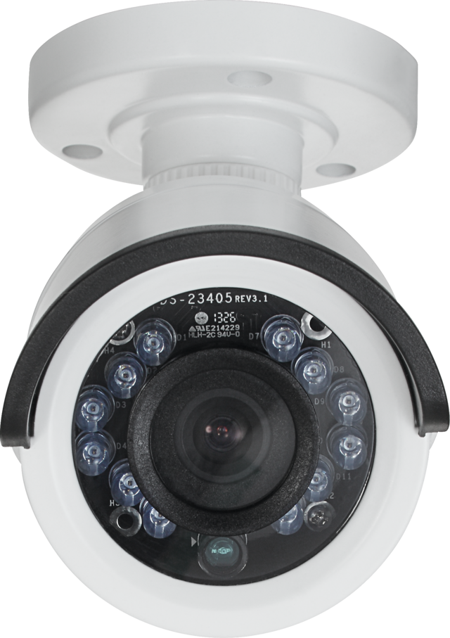 Day/night mini outdoor dome camera front view