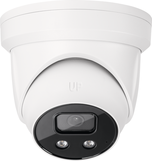 IP Spherical Dome 8 MPx (2.8 mm) with 2WAY Audio & Alarm