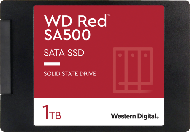1 TB 2,5" SSD Festplatte SATA WD Red