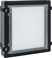 Illuminated info module for door intercom