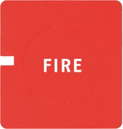 Insert en papier pour bouton d'alarme incendie sans fil (VE=5)