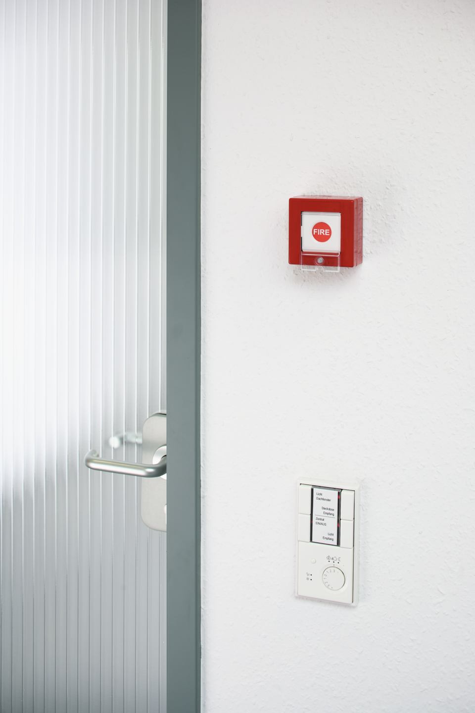 Insert en papier pour bouton d'alarme incendie sans fil (VE=5)