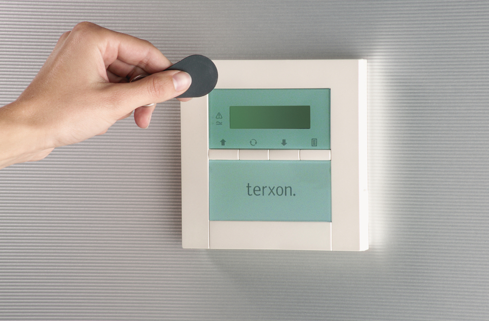 LCD-Bedienteil für Terxon L Anwendungsbeispiel