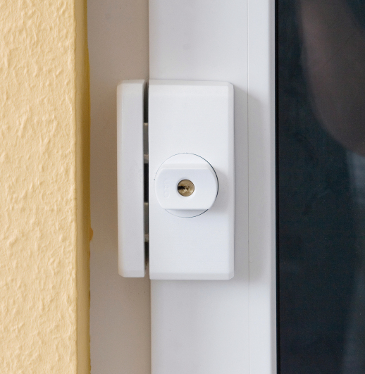 Protection de fenêtre radio sans fil 96 E, blanc - AL0089 Exemple d'utilisation