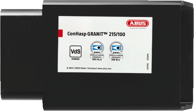 Sécurité de conteneur ConHasp Granit™ 215/100